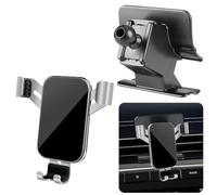 LUNQIN Car Phone Holder for Genesis GV80 2021 2022 2023 2024 Auto Interior Accessories Best Cell Phones Mount Cellphone Mobile Cradle Charging Navigation GPS Bracket Air Vent Screen Stand Accessory