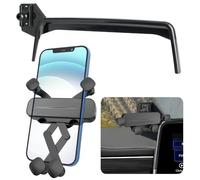 LUNQIN Car Phone Holder for GMC Yukon 2021 2022 2023 2024 Yukon XL SLE, SLT, AT4【Not Fit Denali，Denali Ultimate】 Auto Accessories Navigation Screen Bracket Interior Decoration Mobile Cell Phone Mount