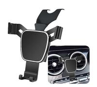 LUNQIN Car Phone Holder for Mercedes Benz C Class 2014-2018 c180 c200 c300 GLC Class 2015-2019 GLC200 GLC260 GLC300 Auto Accessories Navigation Bracket Interior Decoration Mobile Cell Phone Mount