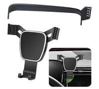 LUNQIN Car Phone Holder For Mercedes-Benz E Class 2024 E350 E450 Sedan Wagon Car Accessories Navigation Bracket Interior Decoration Screen Panel Cell Phone Holder Cover