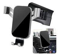 LUNQIN Car Phone Holder for Mitsubishi Outlander 2014-2021 and Mitsubishi Outlander PHEV 2018-2022 Auto Interior Accessories Best Cell Phones Mount Cellphone Mobile Cradle Charging Navigation Bracket