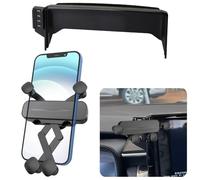 LUNQIN Car Phone Holder for Toyota Corolla 2020 2023 2024 2025 Corolla Cross Hybrid 8 inch Touchscreen Auto Accessories Navigation Screen Bracket Interior Decoration Mobile Cell Phone Mount