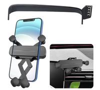 LUNQIN Car Phone Holder Mount for 2024 2025 Mercedes-Benz E Class E350 E450 Sedan Wagon Auto Accessories Navigation Screen Bracket Interior Decoration Mobile Cell Phone Mount