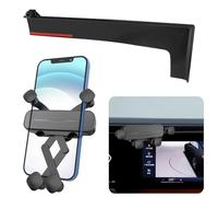 LUNQIN Car Phone Holder Mount for BMW 7 Series 2023 2024 2025 740i 760i xDrive BMW i7 M70 Auto Accessories Navigation Screen Bracket Interior Decoration Mobile Cell Phone Mount