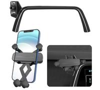 LUNQIN Car Phone Holder Mount for Chevrolet Chevy Camaro 2016 2017 2018 2019 2020 2021 2022 2023 2024 Auto Accessories Navigation Screen Bracket Interior Decoration Mobile Cell Phone Mount