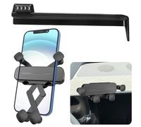 LUNQIN Car Phone Holder Mount for Kia EV9 2024 Auto Accessories Navigation Screen Bracket Interior Decoration Dash Board Mobile Cell Phone Mount