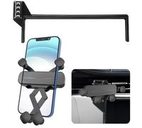 LUNQIN Car Phone Holder Mount for Land Rover Range Rover 2022 2023 2024 2025，Range Rover Sport 2023-2025 Auto Accessories Navigation Screen Bracket Interior Decoration Mobile Cell Phone Mount