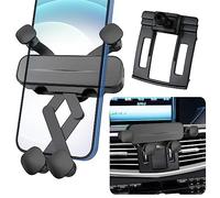 LUNQIN Car Phone Holder Mount for Mercedes Benz E Class 2010 2011 2012 2013 E300 E350 E550 E63 AMG W212 Auto Accessories Interior Decoration Mobile Cell Smartphone Bracket