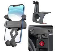 LUNQIN Car Phone Holder Mount for Toyota Tacoma 2024 2025 SR,SR5,TRD PreRunner,TRD Sport,TRD Off-Road【8-inch Screen】 Auto Accessories Navigation Bracket Interior Decoration Mobile Cell Phone Mount