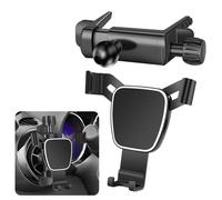 LUNQIN Car Phone Mount Holder for Mazda MX-5 Miata 1999-2025，Mazda 6 2003-2013，Mazda 3 2004-2013，CX-7 2007-2012 Auto Accessories Navigation Bracket Interior Circular Air Vent Mobile Cell Phone case