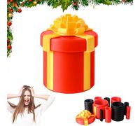 lunule 2025 New Annoying Gift Box The Prank Gift Box 3D Printed Prank Boxes with Screws Novelty Puzzle Ornaments Joke Gag Wrap Surprise for Christmas Valentine's Day Birthday Red