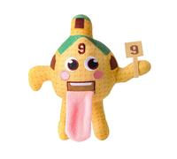 lunule Steal Brainrot Toys Plush Cute Italian Brainrot Funny Stuffed Animal Soft Decorative Cushion for Kids Teens Collectible Blue Meme Plushie Gift for Christmas Birthday Home (Yellow)