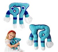 lunule Steal Brainrot Toys Plush Cute Italian Brainrot Funny Stuffed Animal Soft Decorative Cushion for Kids Teens Collectible Blue Meme Plushie Gift for Christmas Birthday Home (Blue)