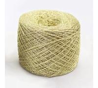 LUNYY 50g Gold Silver Metallic Yarn Sparkly Crochet Metallized Threads Yarns for Hand Knitting DIY Needlework