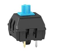 LUO Kaihua Blue Switch 3 Pin Keyswitch- Gaoteron& Cherry MX Equivalent DIY Replaceable Switches for Mechanical Gaming Keyboard (65 PCS) (Blue)