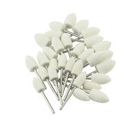 Luo ke 30 Pcs Wool Felt Polishing Bits, Cone Shape Wool Polishing Points for Rotary Tool (8mm,10mm,12mm)