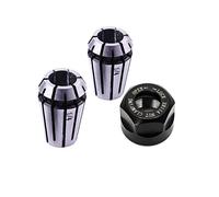 Luo Ke ER11 Spring Collet Nut Set - High Precision ER11 1/4 Inch Collet Chuck + Clamping Nut for CNC Engraving/Lathe Milling Tool