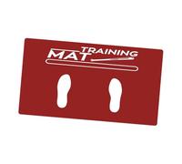 LuoAXINN Baseball Hitting Mat Baseball Hitting Mat Sports Exercise Cushion for Softball T Ball with Antislip Backing(Red)