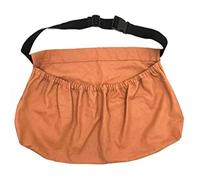 LuoAXINN Gardening Picking Apron Fruit and vegetable picking work apron large capacity bag garden orchard weeding canva(Orange)