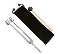 Luobannm 128 Hz Tuning Fork Medical Weighted Biosonic Tuning Fork 128 Hz Medical Tuning Fork for Treatment