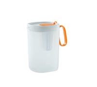 Luobannm 1550ml Plastic Cold Water Bucket Ideal for Iced Beverages in Fridge Large-Capacity Tea Cup