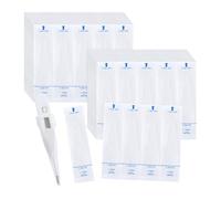 Luobannm 200pcs Disposable Probe Covers for Digital Thermometers Universal Thermometers Sleeves for Accurate Sanitary Oral Ear