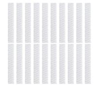 Luobannm 200Pcs Makeup Brush Pen Guard Protector White Net Reusable Thread Spool Savers Expandable Mesh Cover