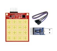 Luobannm 24G Water Level Detection Sensor LD2413 Radar Module Liquid Detection Non-Contact Induction Switch 0.15-10m, Test Kit