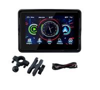 Luobannm 5.0 Inch Motorcycle Navigation Display Screen Digital Dashboard Wireless CarPlay Moto Android Auto Portable