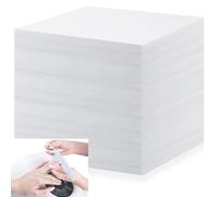 Luobannm 600 Sheets Nail Dust Collector Filter Paper Disposable Suction Collector Filters for Salon Spa
