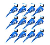 Luobannm Birds for Garden Artificial Feathers Birds with Clip Handmade Birdhouse & Seasonal