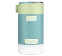 Luobannm Electric Air Pump with LED Light, Versatile, Compact for Camping, Inflatables, USB Charging, Ideal for Outdoor Use B