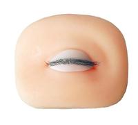 Luobannm False Eyelash Mannequin Head False Eyelash Grafting Training False Eyelash Grafting Training Mannequin Head