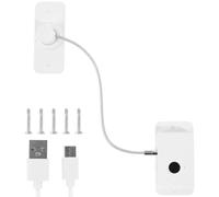 Luobannm Fingerprint Fridge Lock, Refrigerator Safety Lock, Intelligent Cabinet Lock for Drawers, Dishwasher, Toilet and Cabinet