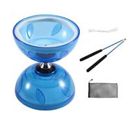 Luobannm Fiver-Bearing Double-Head Diabolo Fitness Toy Outdoor Play Diabolo Yo-Yo Play for Diabolo Elderly Children'S Toys