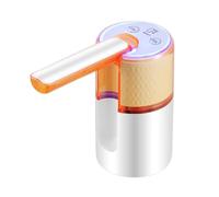 Luobannm Foldable Water Dispenser Folding Electric Water Pump Drinking Water Pressure Artifact White+Orange