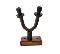 Luobannm Guitar Hanger Wall Mount Wood Display with Screws Wall Hangers Hooks Holder Stand Wall Hangers Hooks Holder Stand Fits Acoustic, Electric, Bass Guitars