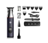 Luobannm Hair Trimmer Beauty Trimmer Digital Display Multifunctional Hair Clipper Electric Hair Clipper Men'S Hair Removal Device