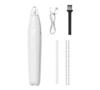 Luobannm Household Electric Erase Rechargeable Electric Eraser Kit for Sketch Pencil, Crafts for Drawing Pencils, Crafts, Arts White