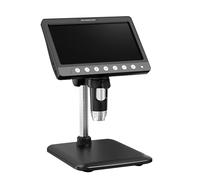 Luobannm IPS Digital Coin Microscope 5MP 1200X Ultra-Precise Focusing Camera 1080P Video Microscope 8 LED Lights for Coin Circuit