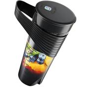 Luobannm Juicer Electric Juicer Multi-Function Juicer Home Use Mini Portable Black