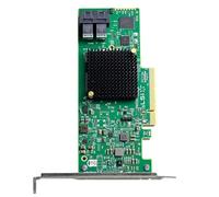Luobannm LSI Broadcom 12Gb/S +SAS 8-Port Host Adapter - PCI-Express 3.0, SAS 9300-8i Low Profile