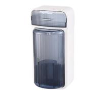 Luobannm Makeup Brush Storage Box Dressing Table Wall-Mounted Suitable for Bedroom and Bathroom Blue