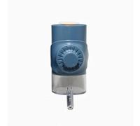 Luobannm Pet Cage Water Cup Simple Dog Cage Hanging Water Bottle Large Capacity Water Bottle for Cats and Dogs Dark Blue