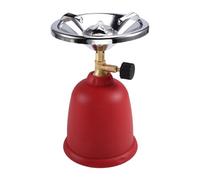 Luobannm Portable Camping Stove 190g Euro Gas Tank Coffee Stove Adjustable Propane Gas Burner for Outdoor Fishing Hiking Picnic