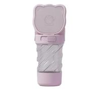 Luobannm Portable Dog Cat Water Bottle Outdoor Travel Pet Supplies Feeder Bowl Pets Dogs Feeder Bowl Pink