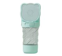 Luobannm Portable Dog Cat Water Bottle Puppy Pets Dogs Feeder Bowl Pets Dogs Feeder Bowl Green