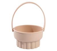 Luobannm Silicone Washing Bowl Makeup Brush Cleaning Box Make-Up Egg Drying Tool Set Powder Puff Washer Sponge Storage Artifact B