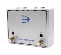 Luobannm Two Amp Path Compatible A/B SWITCH Box Signal Channel Switcher Pedal for Guitar Effects Guitar Parts Effect Box