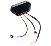 Luobannm Universal 48V 60V 72V Dashboard LCD Display Meter Control Panel for E-Bike Speedometer Accessories